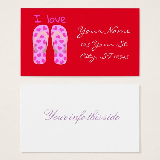 Pink Flip-Flops Thunder_Cove (Front & Back)