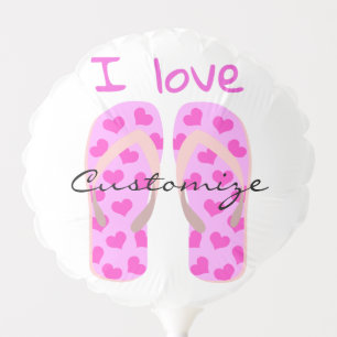 Pink Flip-Flops Thunder_Cove Balloon