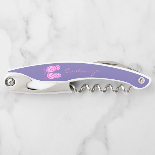 Pink Flip-Flops Thunder_Cove Waiter's Corkscrew (Front)