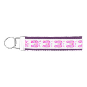 Pink Flip-Flops Thunder_Cove Wrist Keychain