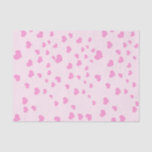 Pink Floating Hearts  Tissue Paper