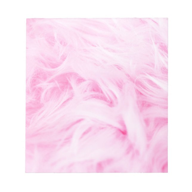pink floof notepad (Front)