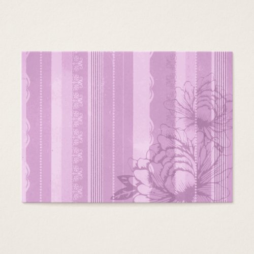 Pink Flora Business Card