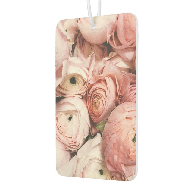Pink Floral Air Freshener (Left)