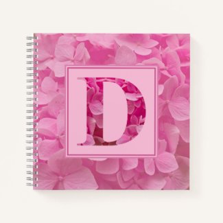 Pink Floral Alphabet Letter 