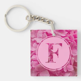 Pink Floral Alphabet Letter 