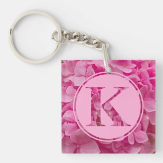 Pink Floral Alphabet Letter 