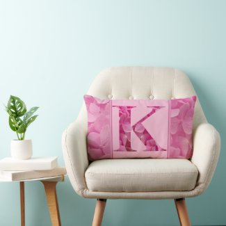 Pink Floral Alphabet Letter 