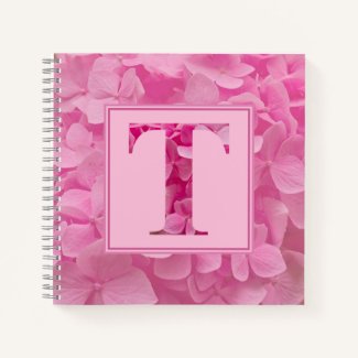 Pink Floral Alphabet Letter 