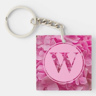 Pink Floral Alphabet Letter 