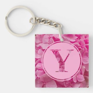 Pink Floral Alphabet Letter 