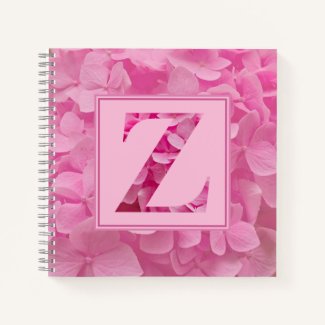 Pink Floral Alphabet Letter 