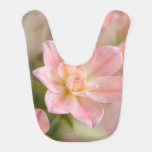 Pink Floral Baby Bib