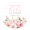 Pink Floral Baby In Bloom Girl Baby Shower