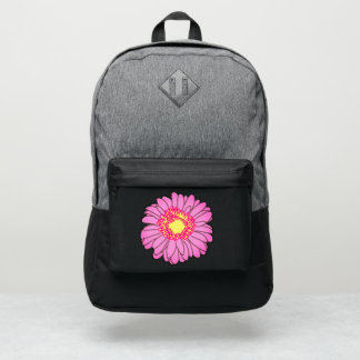 Pink Floral Backpack