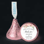 Pink Floral Boho Chic Wedding Favor Kisses<br><div class="desc">Add wording to the Design. For additional customization ( (font color, font style, remove or move elements, change other wording *Thank you is not editable but color can be changed ), click on personalize, scroll down and click on the link "Edit using Design Tool". ** Check collection for all matching...</div>
