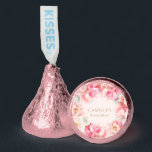 Pink Floral Bridal Shower Hershey®'s Kisses®<br><div class="desc">A fun and stylish Bridal Shower Favor that will surely wow all your guests! Everyone's favorite. Get ready to create a chocolatey buzz at your bridal shower and leave your guests with a sweet memory. Most lettering is editable - click the "Customize Further" button to edit. Matching items in our...</div>