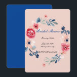 Pink floral bridal shower invitation<br><div class="desc">BRIDAL SHOWER INVITATION, INVITATIONS, INSTANT DOWNLOAD</div>