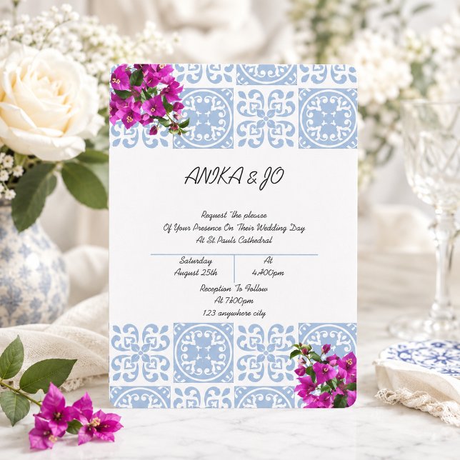 Pink floral bridal shower invitation  (Creator Uploaded)