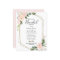 Pink Floral Budget Bridal Shower Invitation