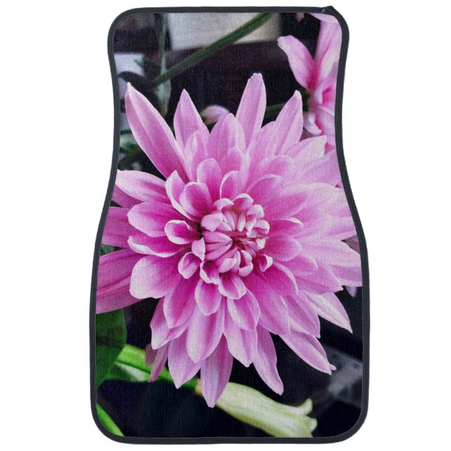 Pink Floral Car Floor Mats (Front)