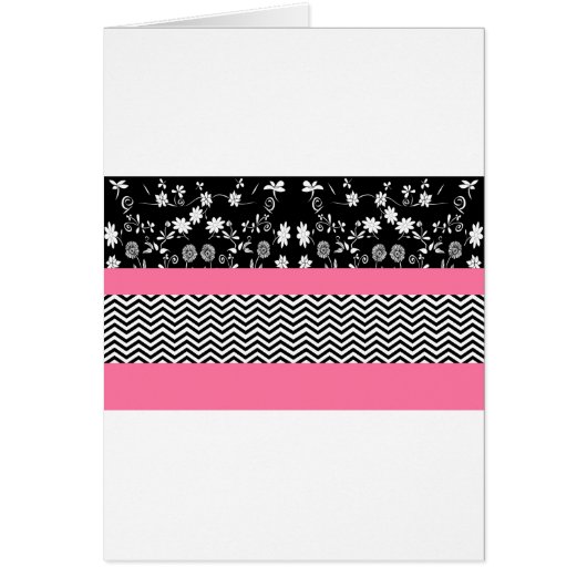 pink floral chevron (Front)