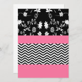 pink floral chevron (Front/Back)