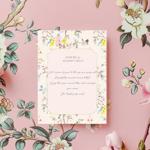 Pink Floral Chinoiserie Baby Shower