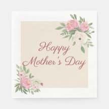 Pink Floral Church Mother's Day Brunch