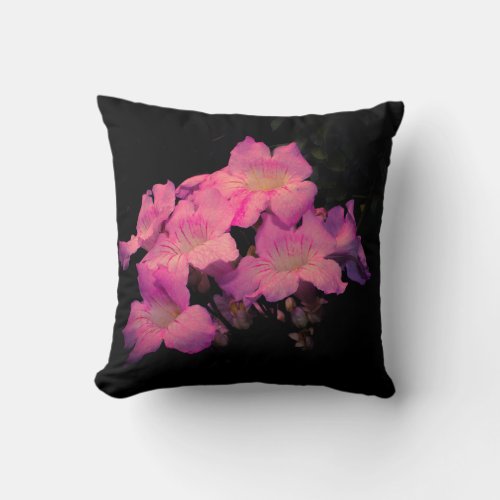 Pink Floral Cushion