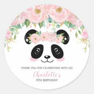 Panda Stickers, Zazzle