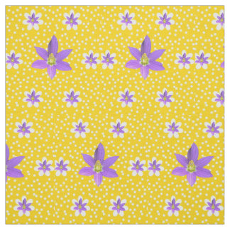 Pink Floral Daisy Fabric