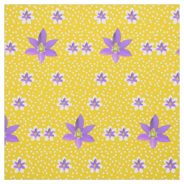 Pink Floral Daisy Fabric (Swatch)