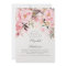 Pink Floral Elegant and Modern Baby Shower