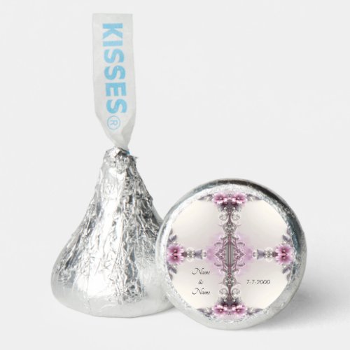 Pink Floral Frame Hershey®'s Kisses®