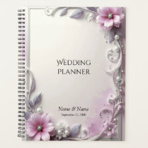 Pink Floral Frame Planner