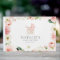 Pink Floral Girl Baby Shower