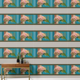 Pink Floral Golden Hearts Blue Grey Brown Stripes