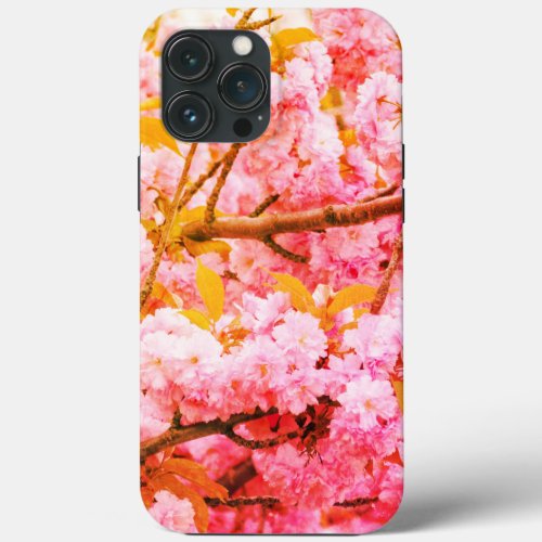 Pink Floral iPhone Case