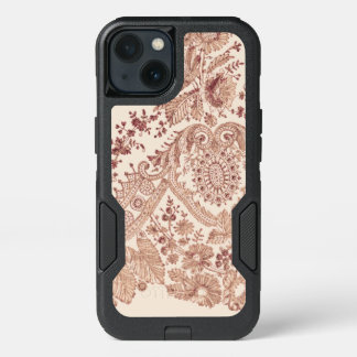Pink Floral Lace iPhone 13 Case