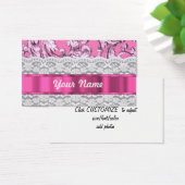 Pink floral lace pattern (Desk)