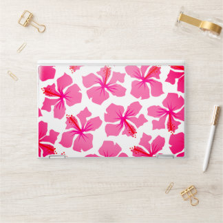 Pink Floral Laptop Skin