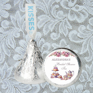 Pink Floral Lilac Tea Party Bridal Shower Favors