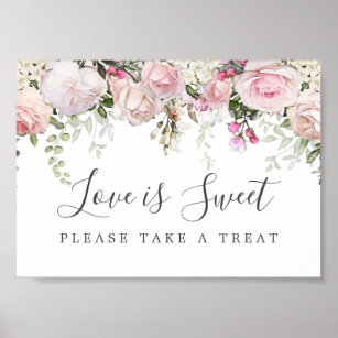 Candy Bar Wedding Signs