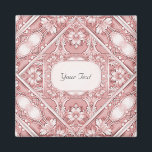 Pink Floral Magnet<br><div class="desc">Beautiful Pink Floral Magnet</div>