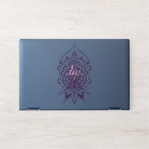 Pink Floral Mandala Laptop Skin Aesthetic Boho F