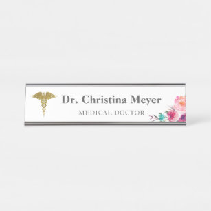 Doctor Desk Name Plates Zazzle