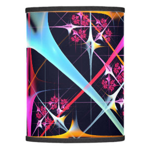 Pink Floral Modern Abstract Art Color Pattern #01 Lamp Shade