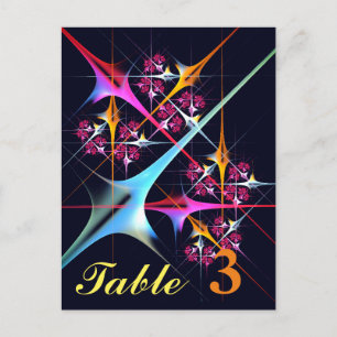 Pink Floral Modern Abstract Art Color Pattern #01 Postcard