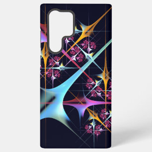 Pink Floral Modern Abstract Art Color Pattern #01 Samsung Galaxy S22 Ultra Case